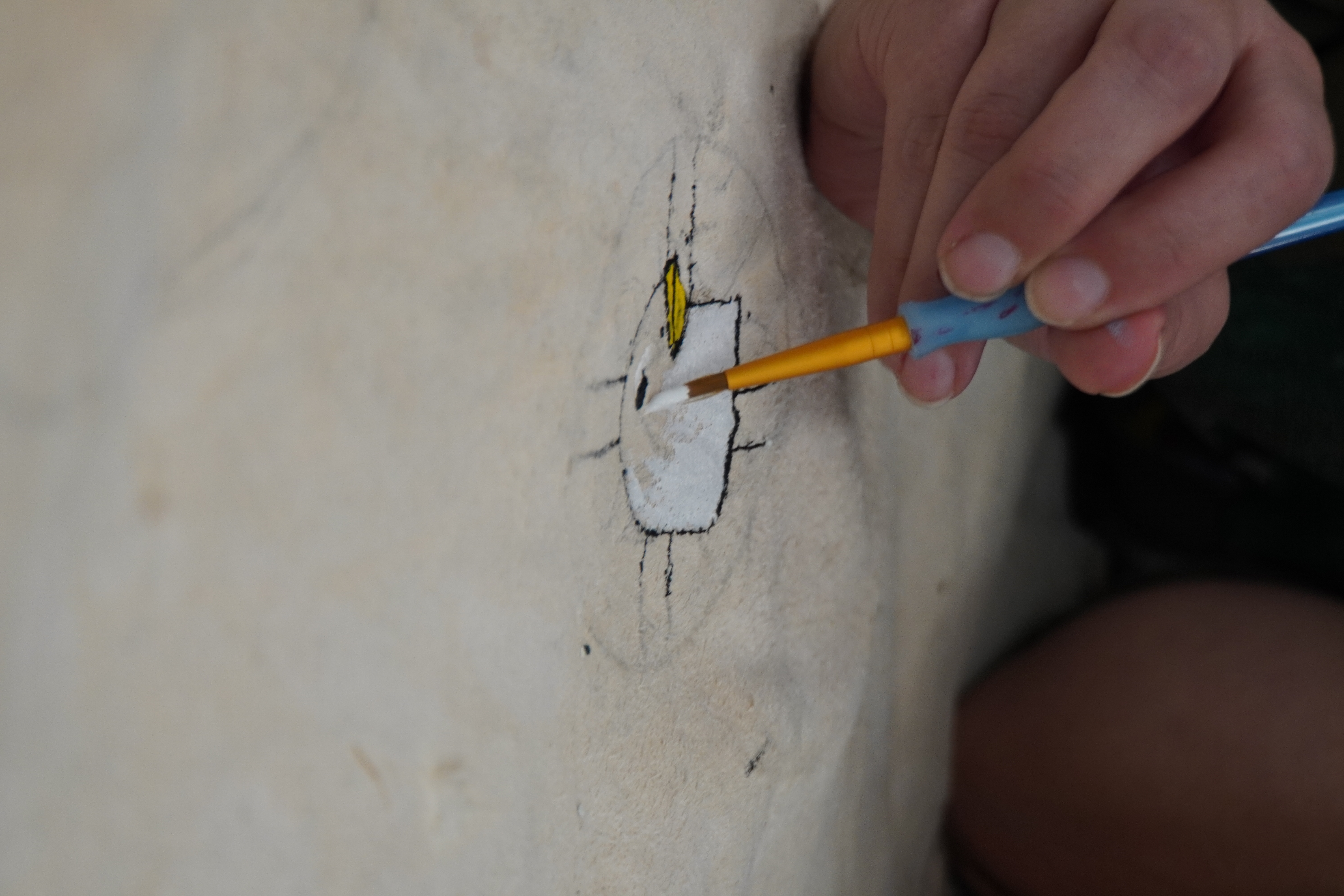 Buffalo Robe Painting