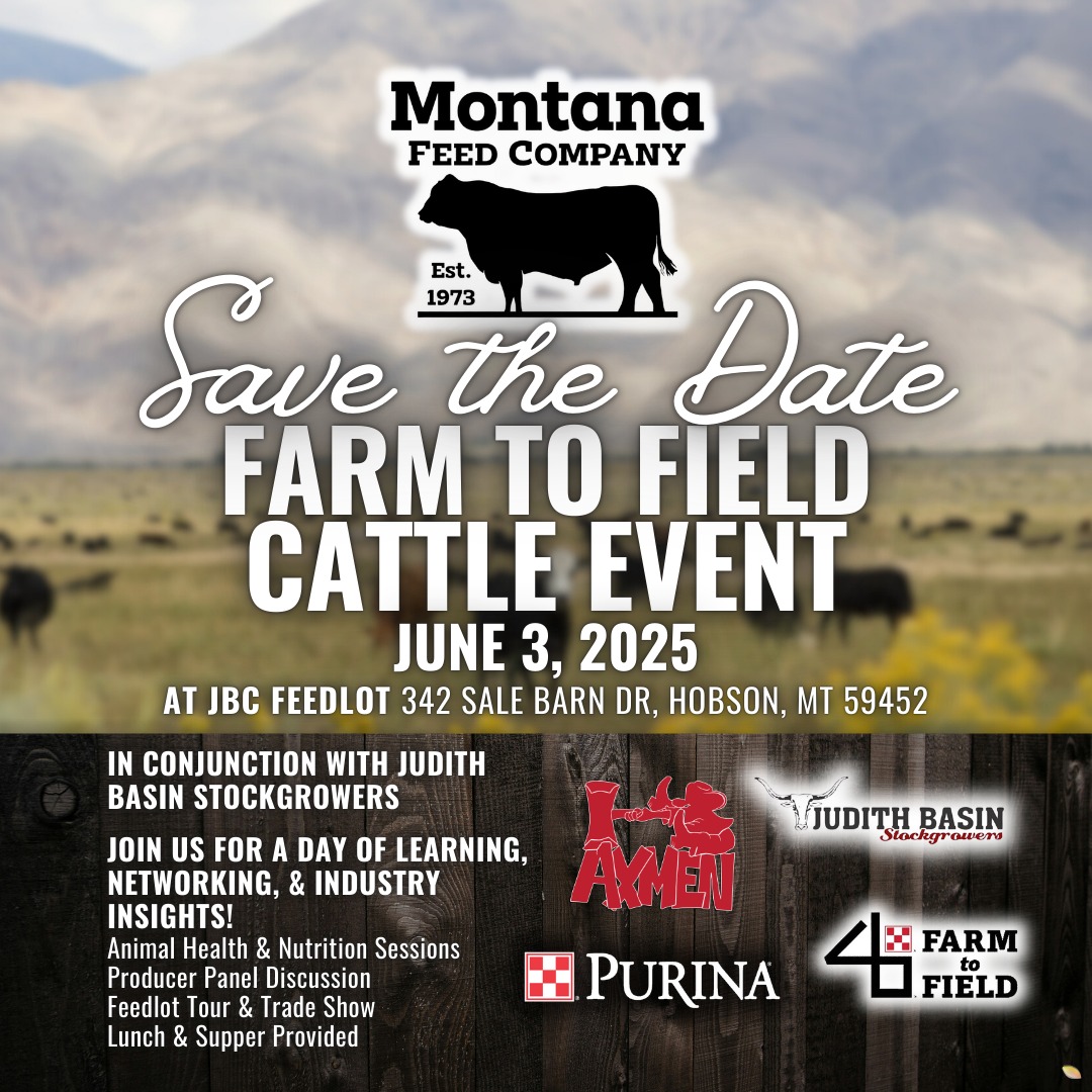 Farm to Field Cattle Event Flyer