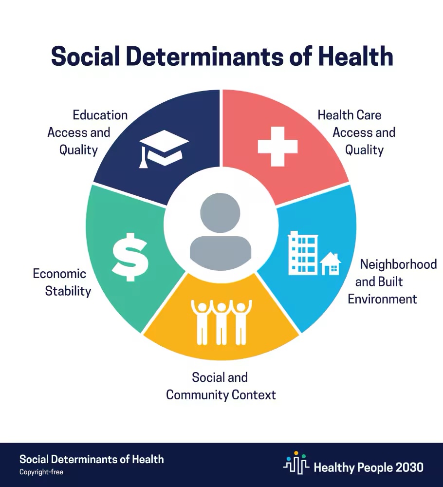 Social Determinants of Health social determinants of health chart