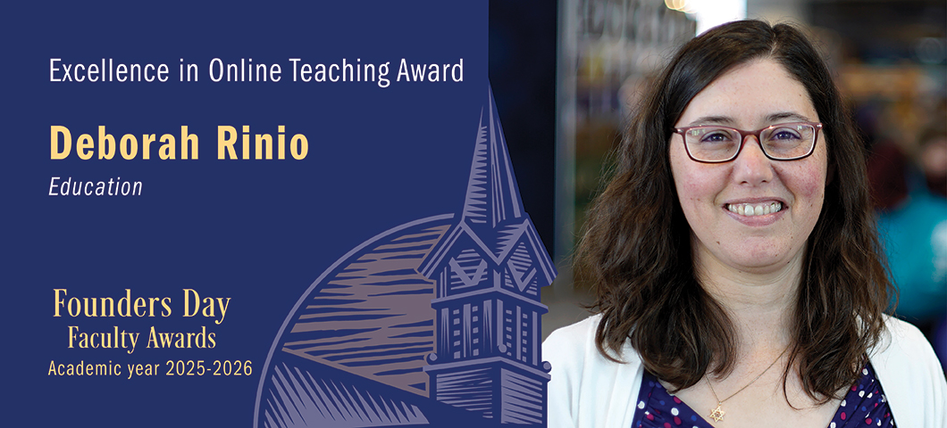 Portrait of award winner Deborah Rinio.