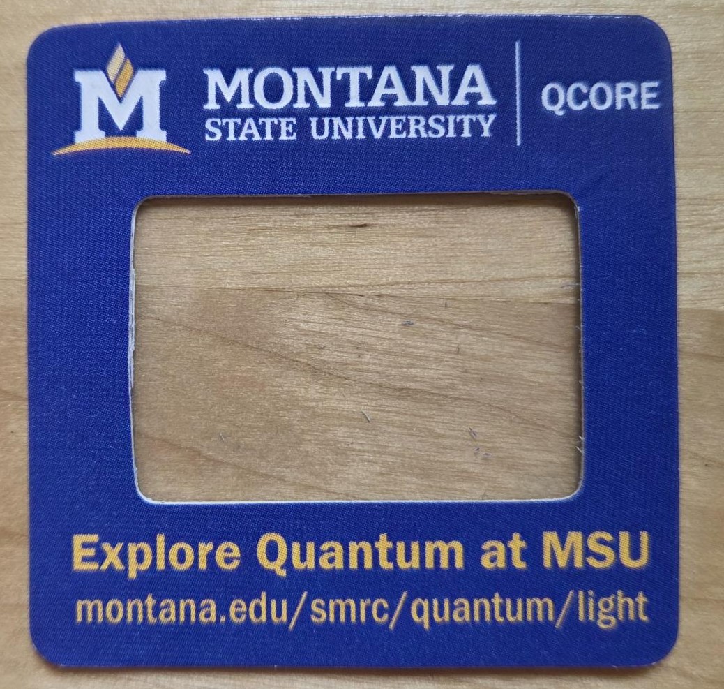 MSU QCORE diffraction grating