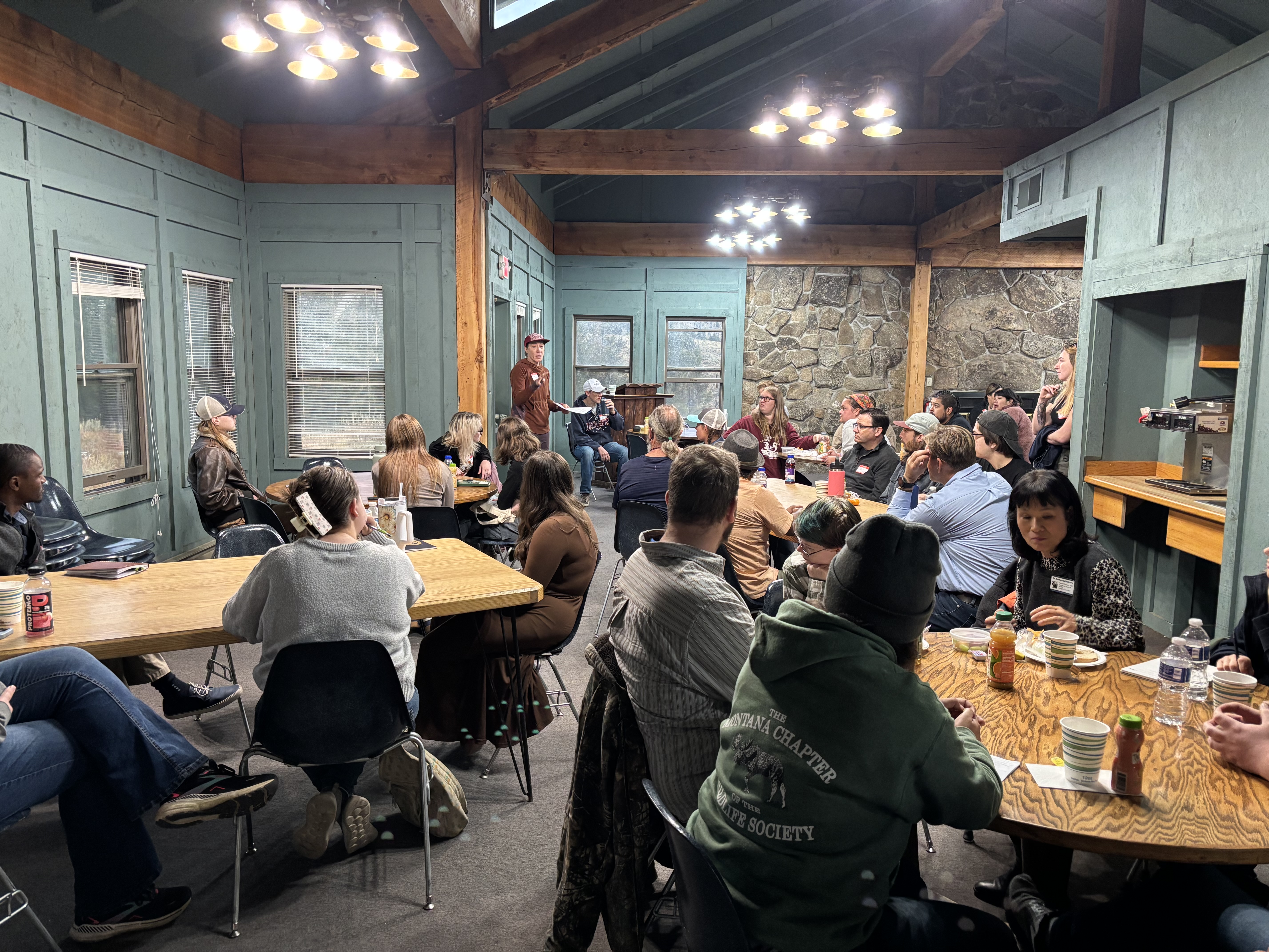 UG Research Retreat Speaker and group